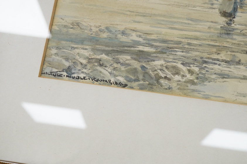 Victor Noble Rainbird (1887-1936), 'At Eventide', signed, watercolour, 24 x 33cm